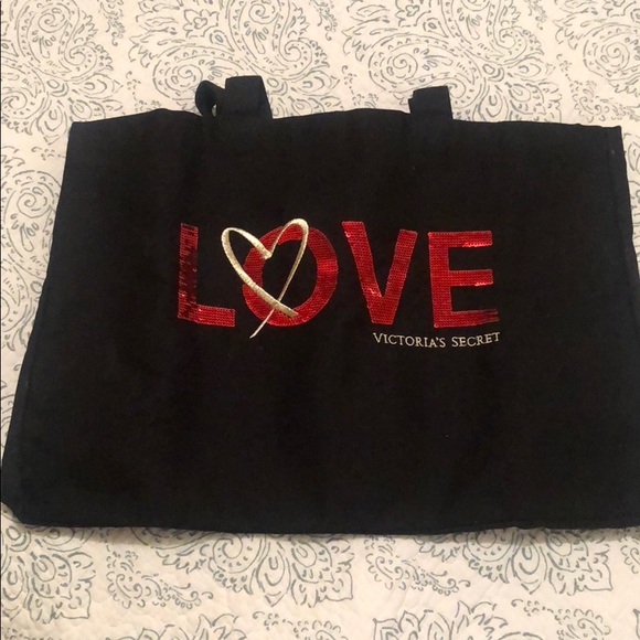 Victoria's Secret Handbags - 💕3/$20 VS Love tote 💕
